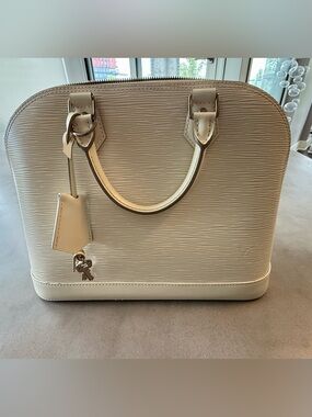 Louis Vuitton Alma PM - Épi leather - Ivoire - excellent condition